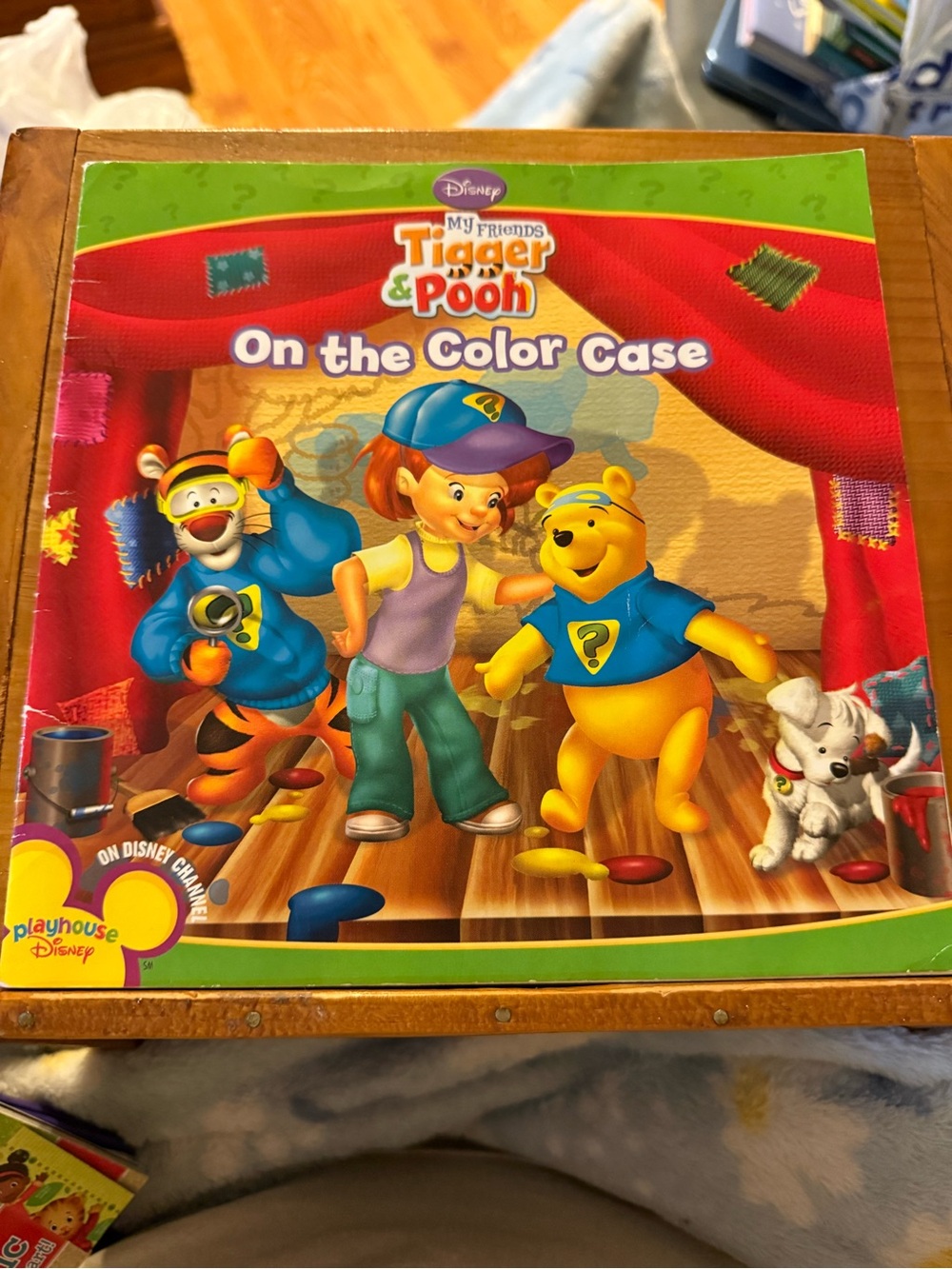 Playhouse Disney My Friends Tigger & Pooh On the Color Case by Bonnie Brooke